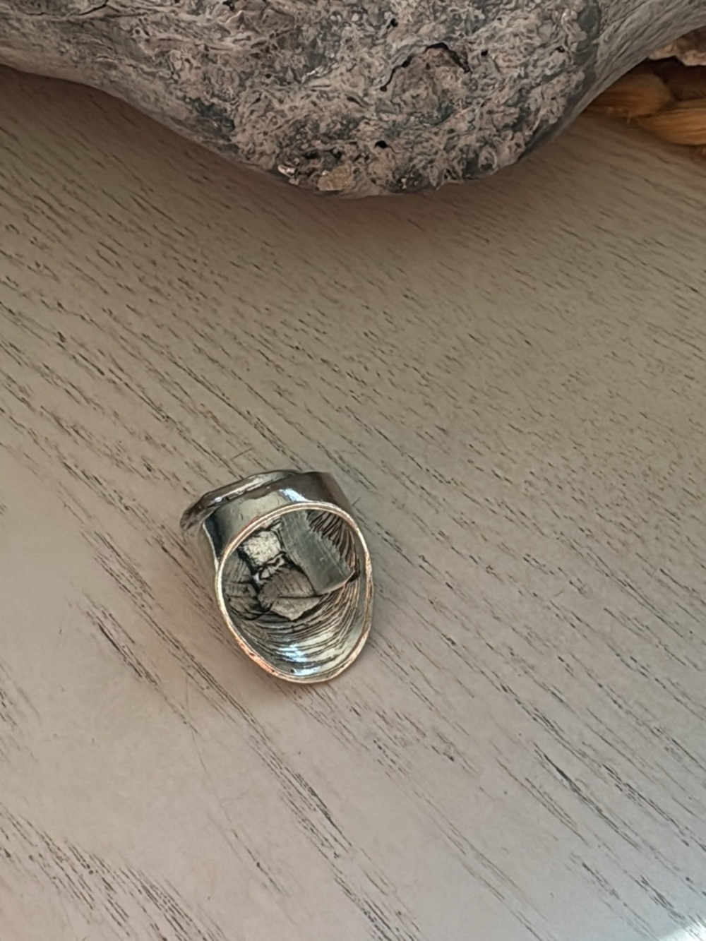 BOHO SHIELD RING SIZE 7 - Picture 2 of 13